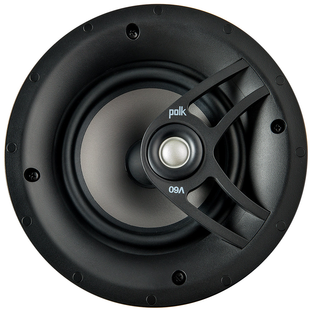 Polk Audio V60 6.5" Vanishing High-Performance In-Wall Speaker - Each (V60)