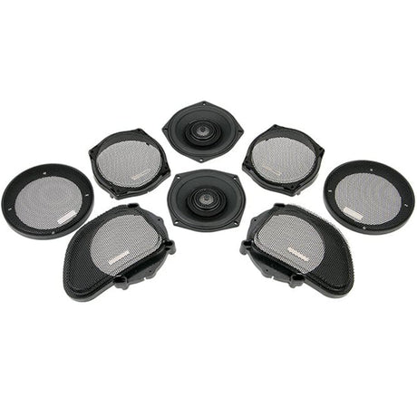 Precision Power HD13.522 5.25" Fairing Speakers Upgrade Kit for Select 1998-2013 Harley-Davidson Touring Motorcycles