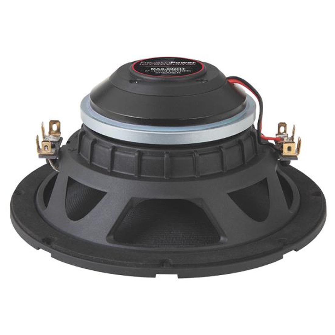 Precision Power MAS.802HT 8" 2-Ohm High Efficiency Horn Loaded Motorcycle Speakers - Soundstream Reserve