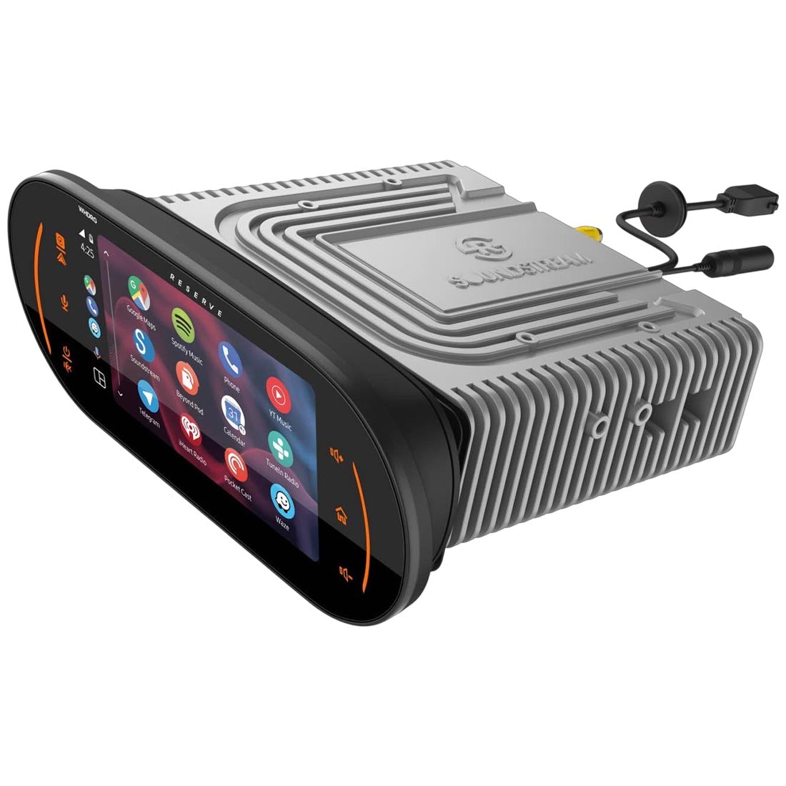 Precision Power WHD.RG Plug-N-Play OE Head Unit for Select 1998-2013 Harley Davidson Road Glide Motorcycles - Soundstream Reserve