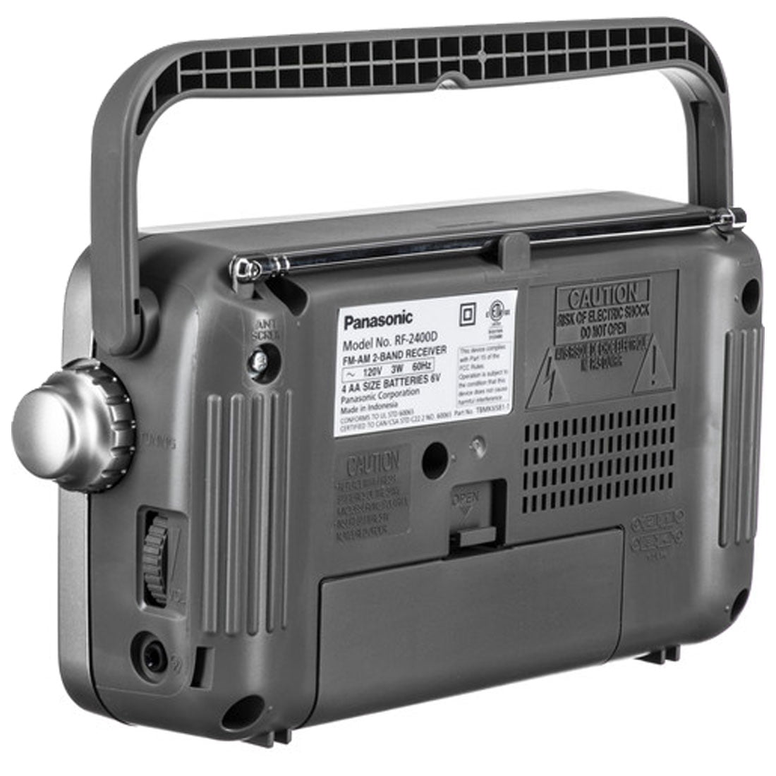 Panasonic RF-2400 Portable FM/AM Radio With AFC Tuner (RF2400)
