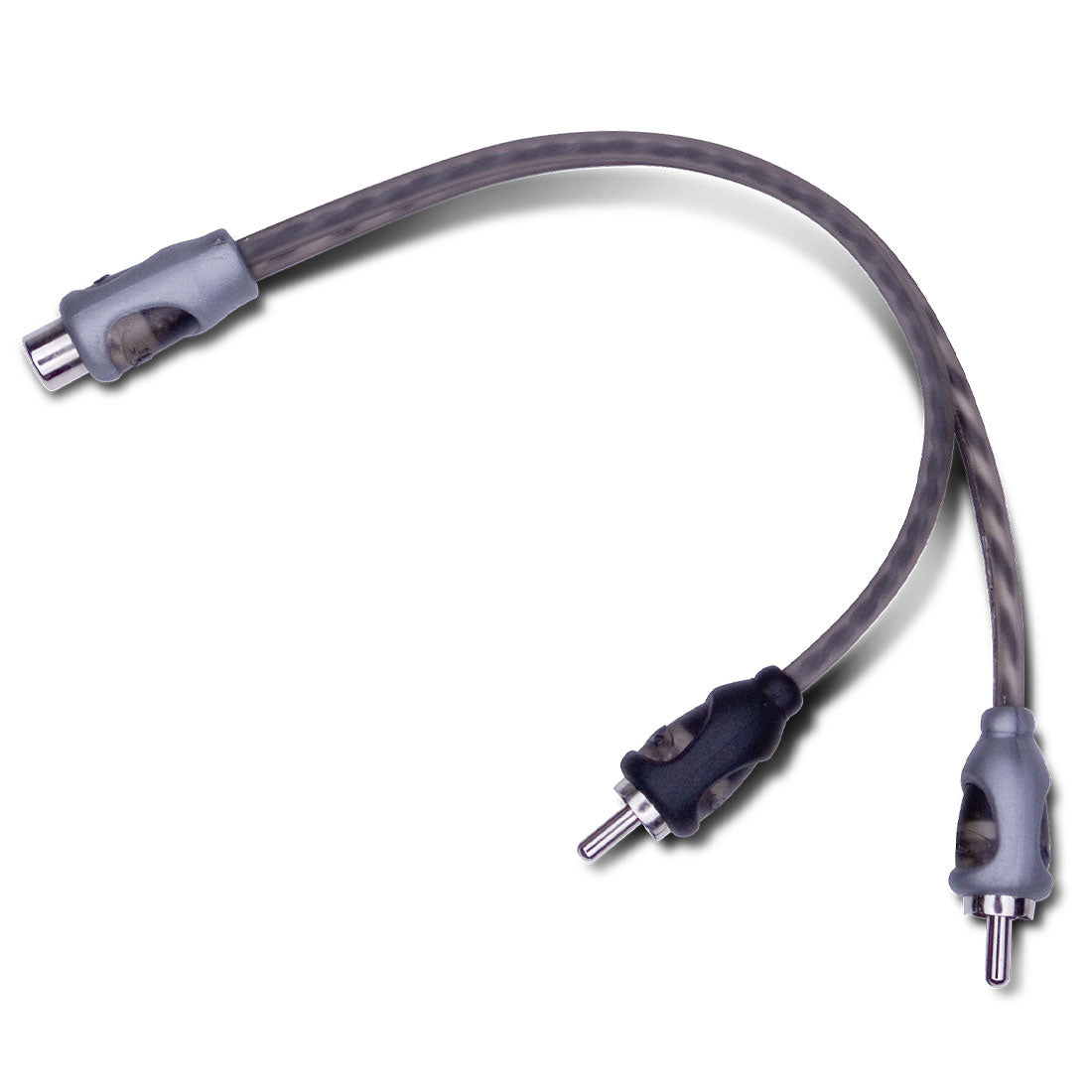 Rockford Fosgate RFIY-1F Twisted Pair Y-Adapter — 1 Female To 2 Male (RFIY1F)