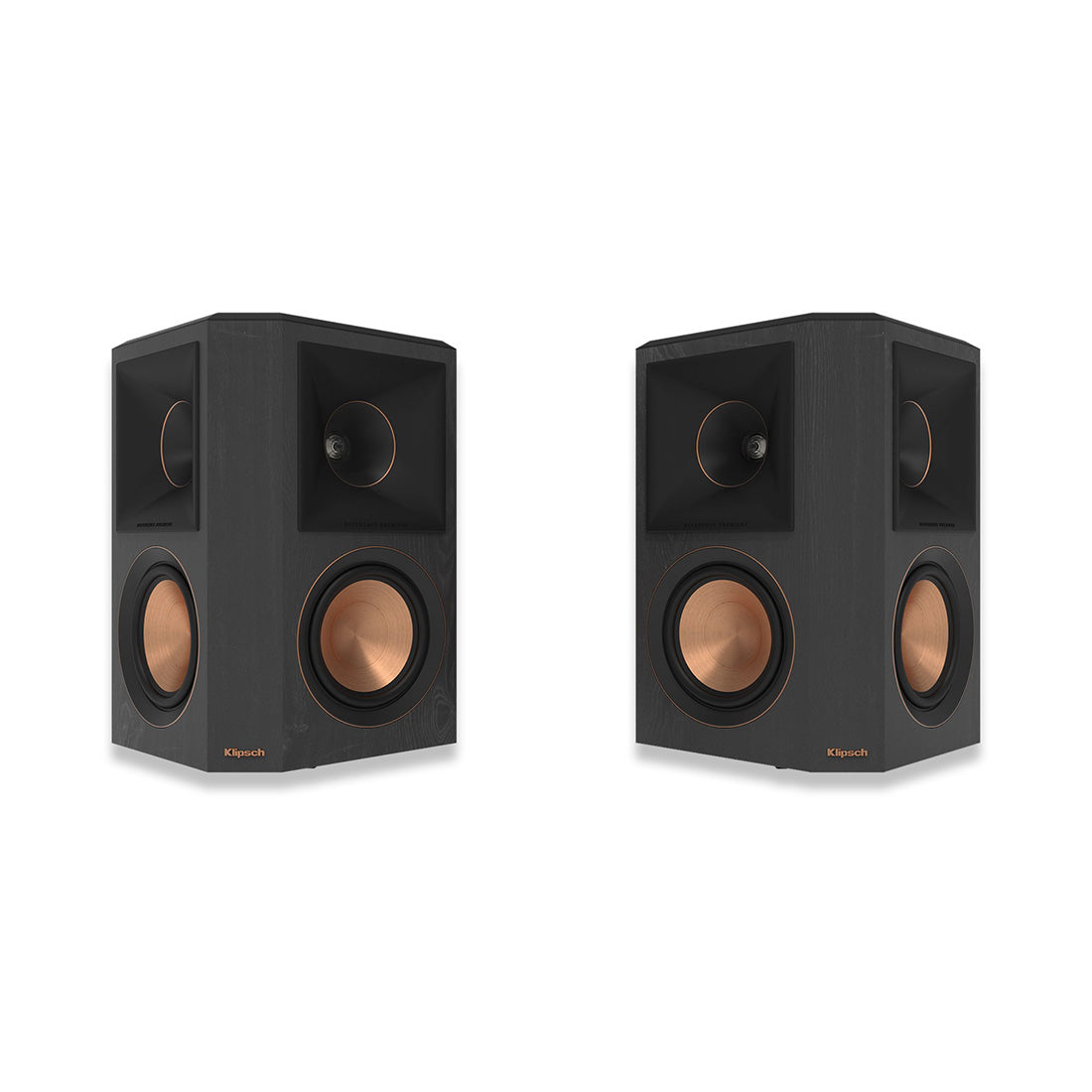 Klipsch RP-502S II Surround Sound Speakers - Pair (RP502S II BLACK)