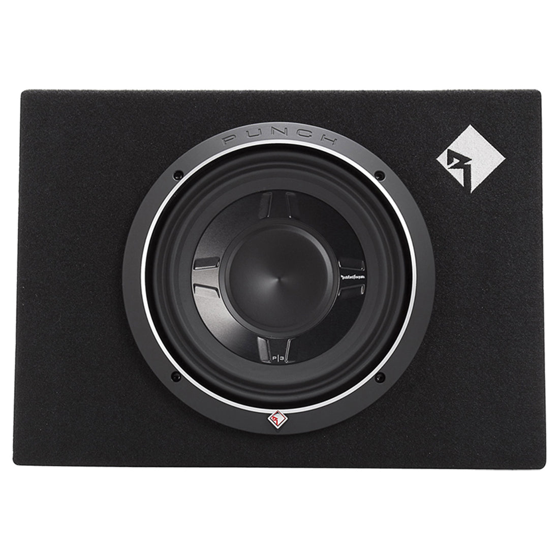 Rockford Fosgate P3S-1X10 10" Shallow Loaded Subwoofer Enclosure (P3S1X10)