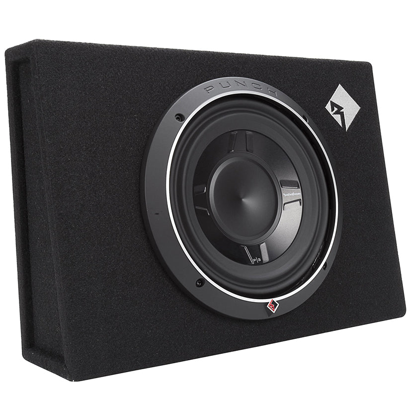 Rockford Fosgate P3S-1X10 10" Shallow Loaded Subwoofer Enclosure (P3S1X10)