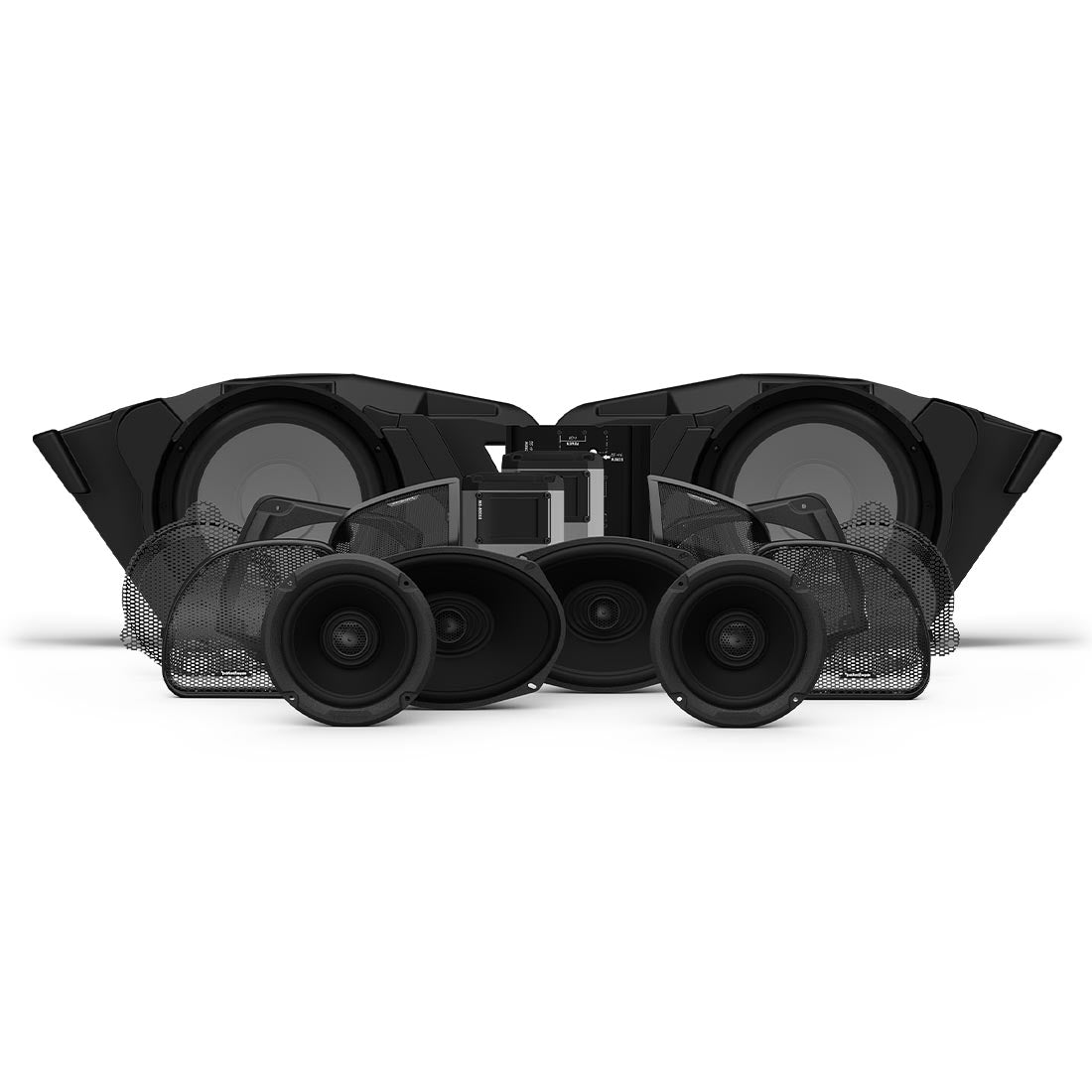 Rockford Fosgate HD14-STG5 Stage-5 Speaker & Amp Kit for 2014-2023 Harley-Davidson Street Glide & Road Glide (Gen-3)