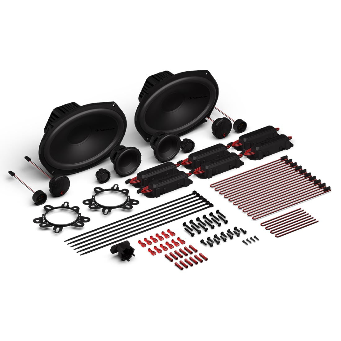 Rockford Fosgate P3V2-69 Punch P3 6"x9" 3-Way Component Speaker System (P3V269)