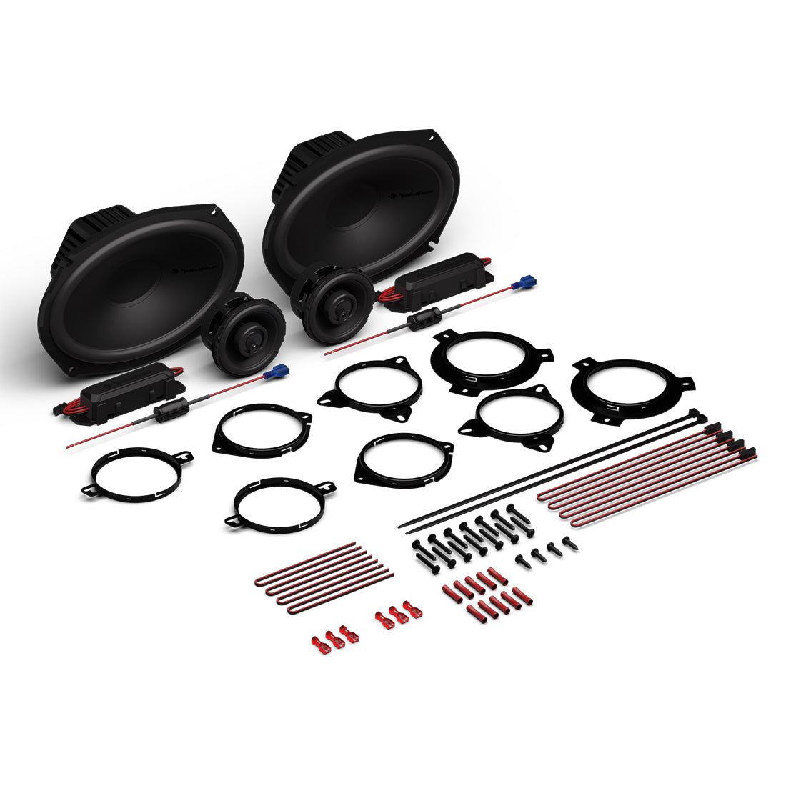 Rockford Fosgate P3V2-69C3 Punch P3 6"x9" 3-Way Coaxial Component Speaker System (P3V269C3)