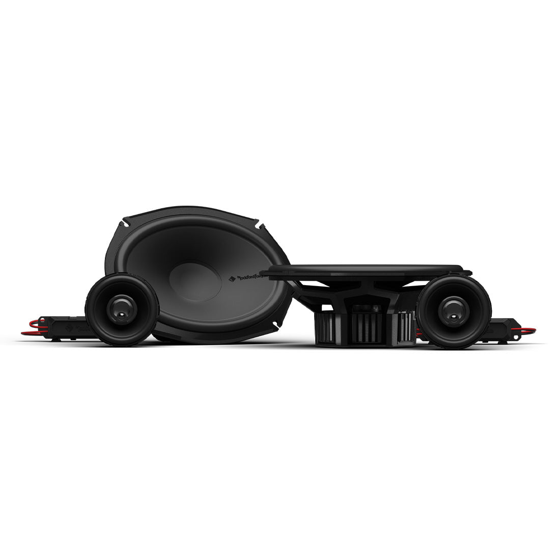 Rockford Fosgate P3V2-69C3 Punch P3 6"x9" 3-Way Coaxial Component Speaker System (P3V269C3)