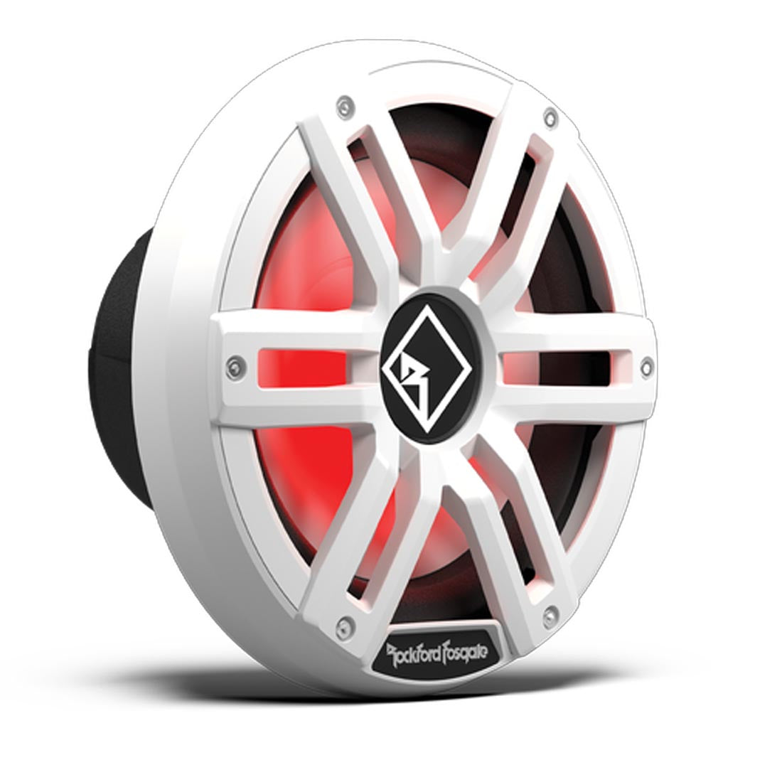 Rockford Fosgate M2D2-10S-G2 10" Colour Optix Sealed Marine 2-Ohm DVC Subwoofer - White