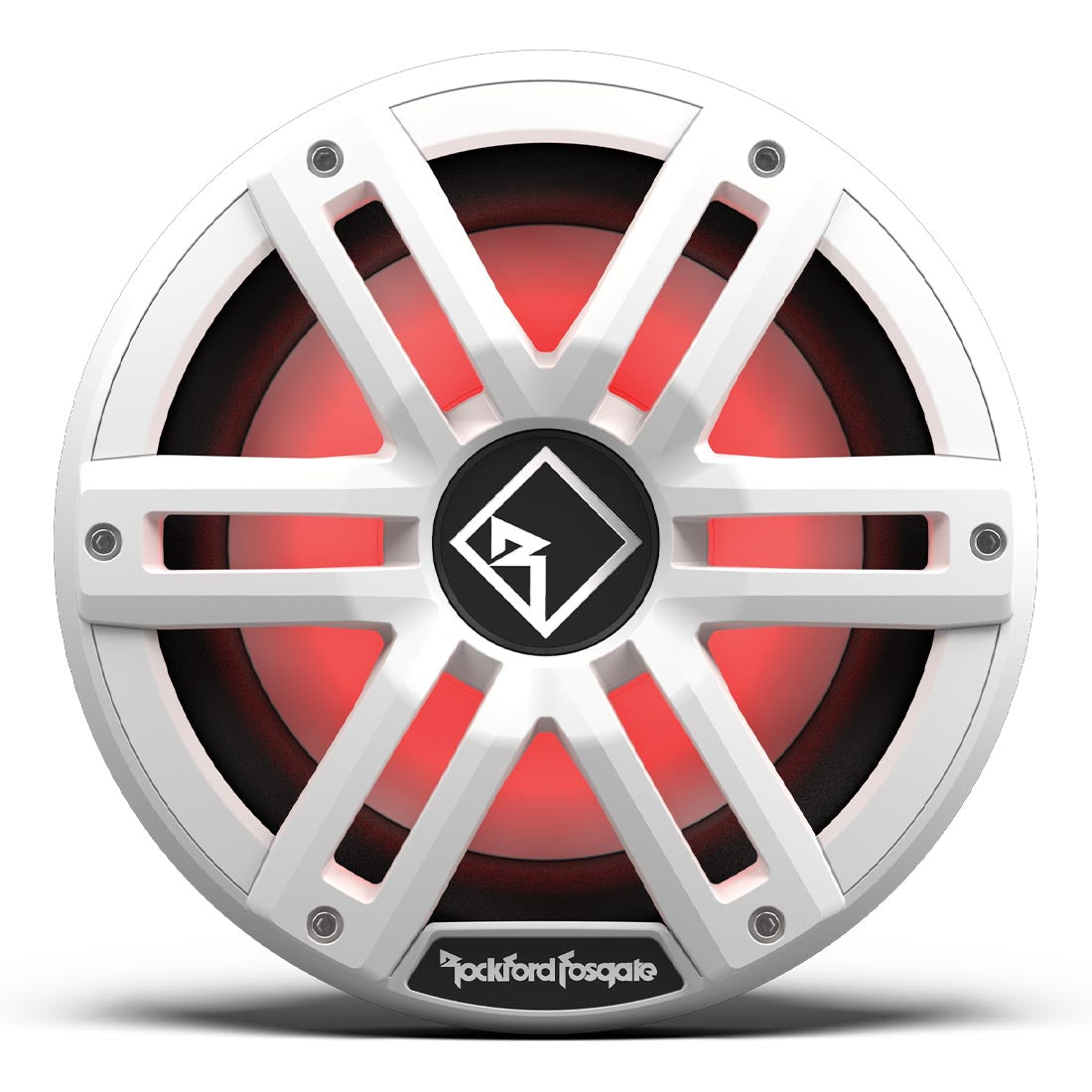 Rockford Fosgate M2D2-10S-G2 10" Colour Optix Sealed Marine 2-Ohm DVC Subwoofer - White