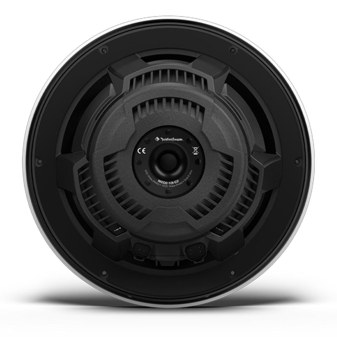 Rockford Fosgate M2D4-10I-G2 10" Infinite Baffle Marine 4-Ohm DVC Subwoofer - White