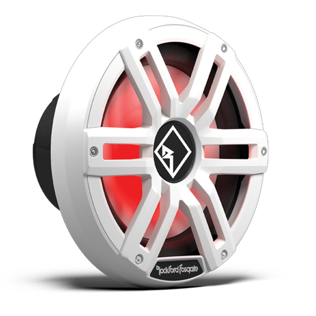 Rockford Fosgate M2D4-10I-G2 10" Infinite Baffle Marine 4-Ohm DVC Subwoofer - White