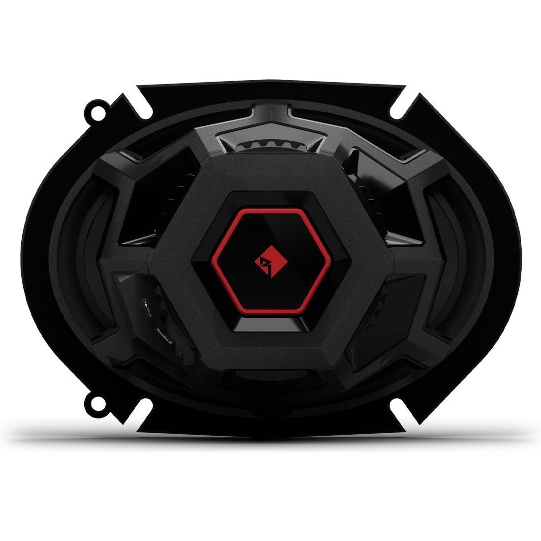 Rockford Fosgate P1V2-68 Punch P1 6"x8" 3-Way Coaxial Speakers - Pair