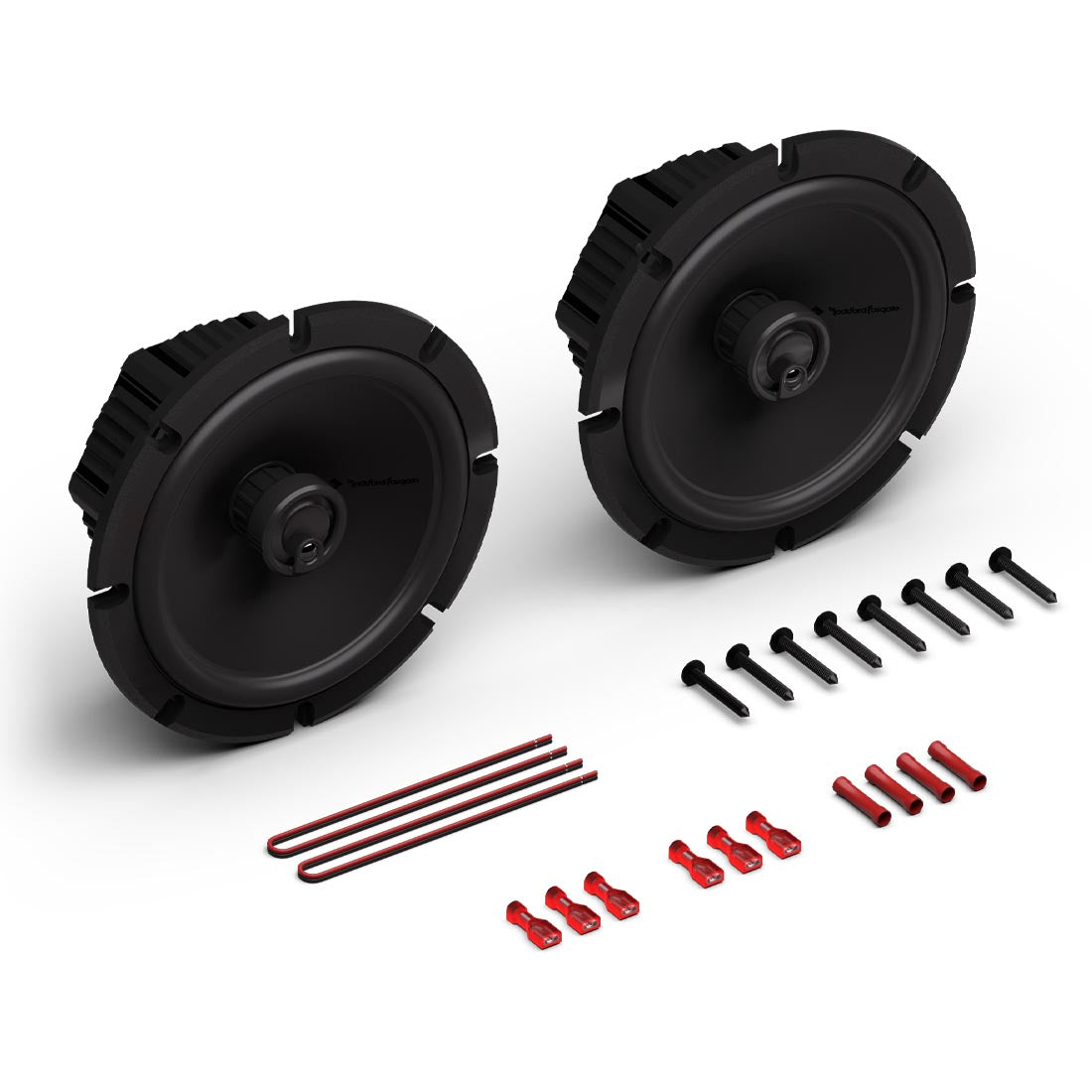 Rockford Fosgate P1V2-6 Punch P1 6" 3-Way Coaxial Speakers - Pair