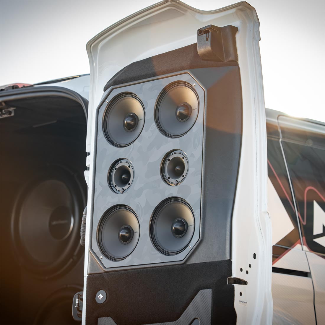 Rockford Fosgate PPROV2-65 Punch Pro 6.5” 4-Ohm Midrange Speakers - Pair