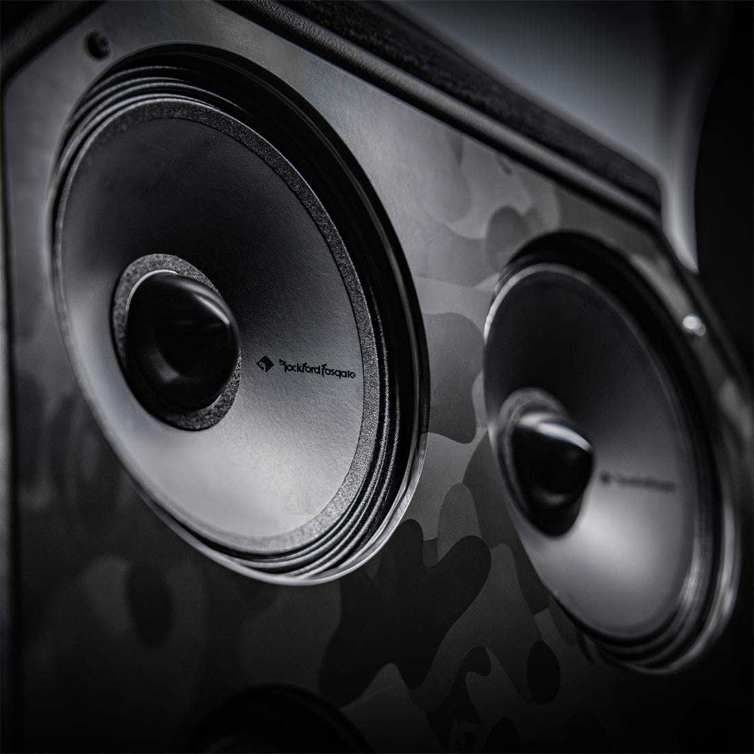 Rockford Fosgate PPROV2-65 Punch Pro 6.5” 4-Ohm Midrange Speakers - Pair