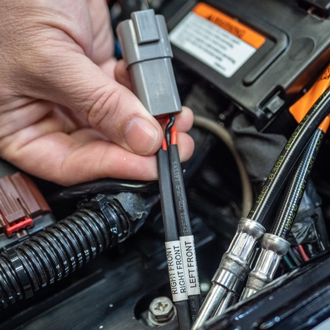 Rockford Fosgate RFK-HDRKM5 Amplifier Install Kit for Select 1998+ Harley Davidson Road King Motorcycles (Gen 2)