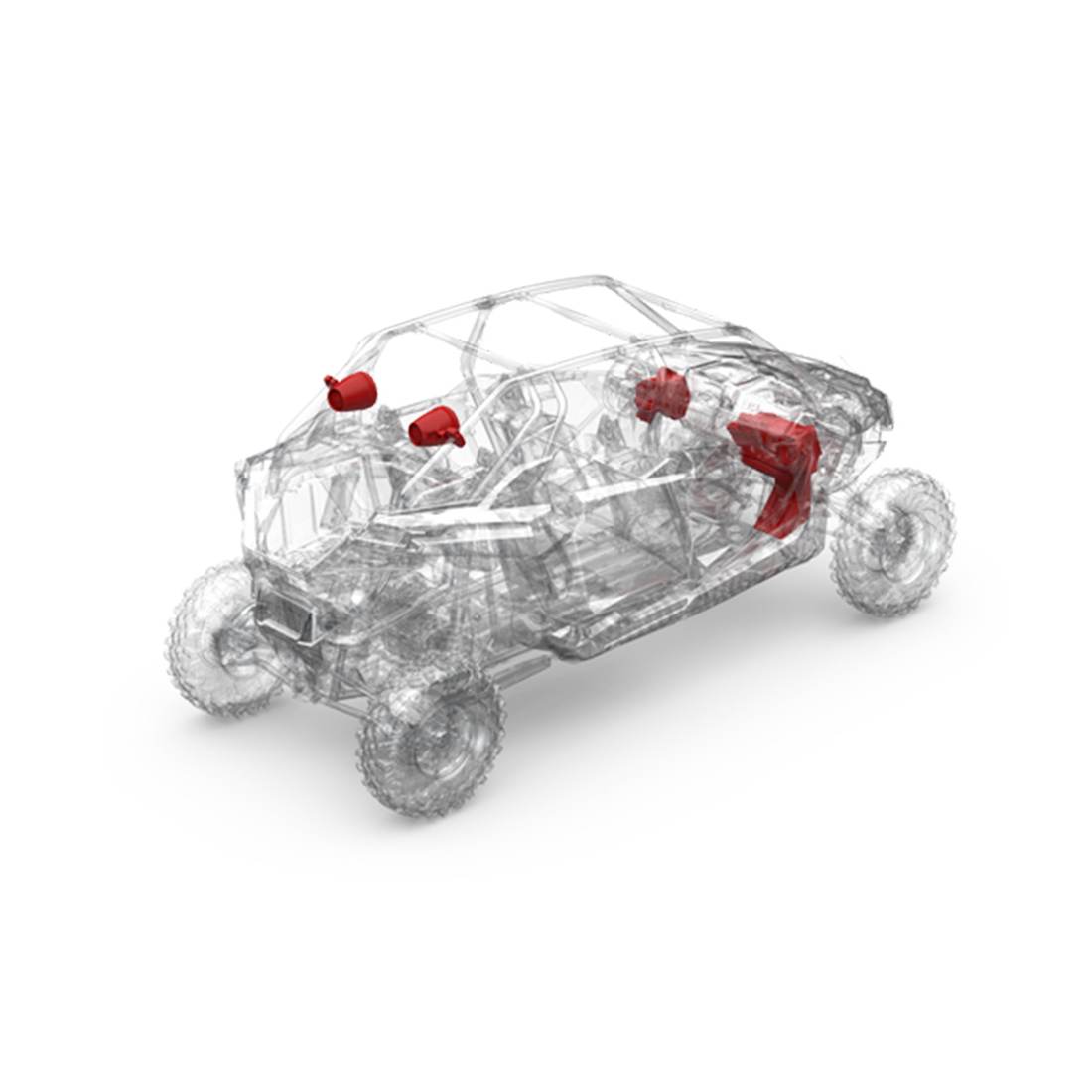 Rockford Fosgate RZR19RCPXP-STG4 2