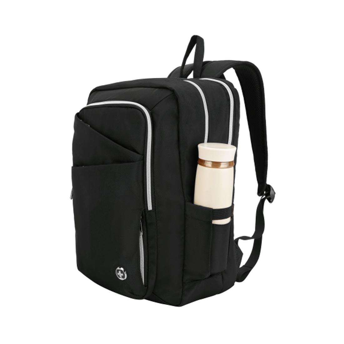 Swissdigital SD1006FBT02506-01B 16" Laptop Backpack - Black