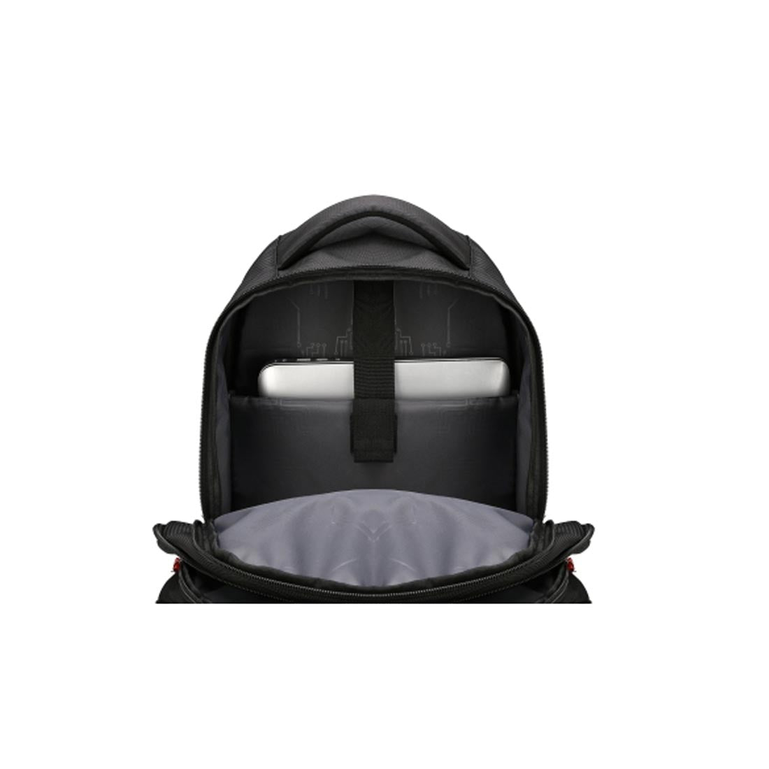 Swissdigital SD1679BT02506-01 Sursee 17" Laptop Backpack - Black