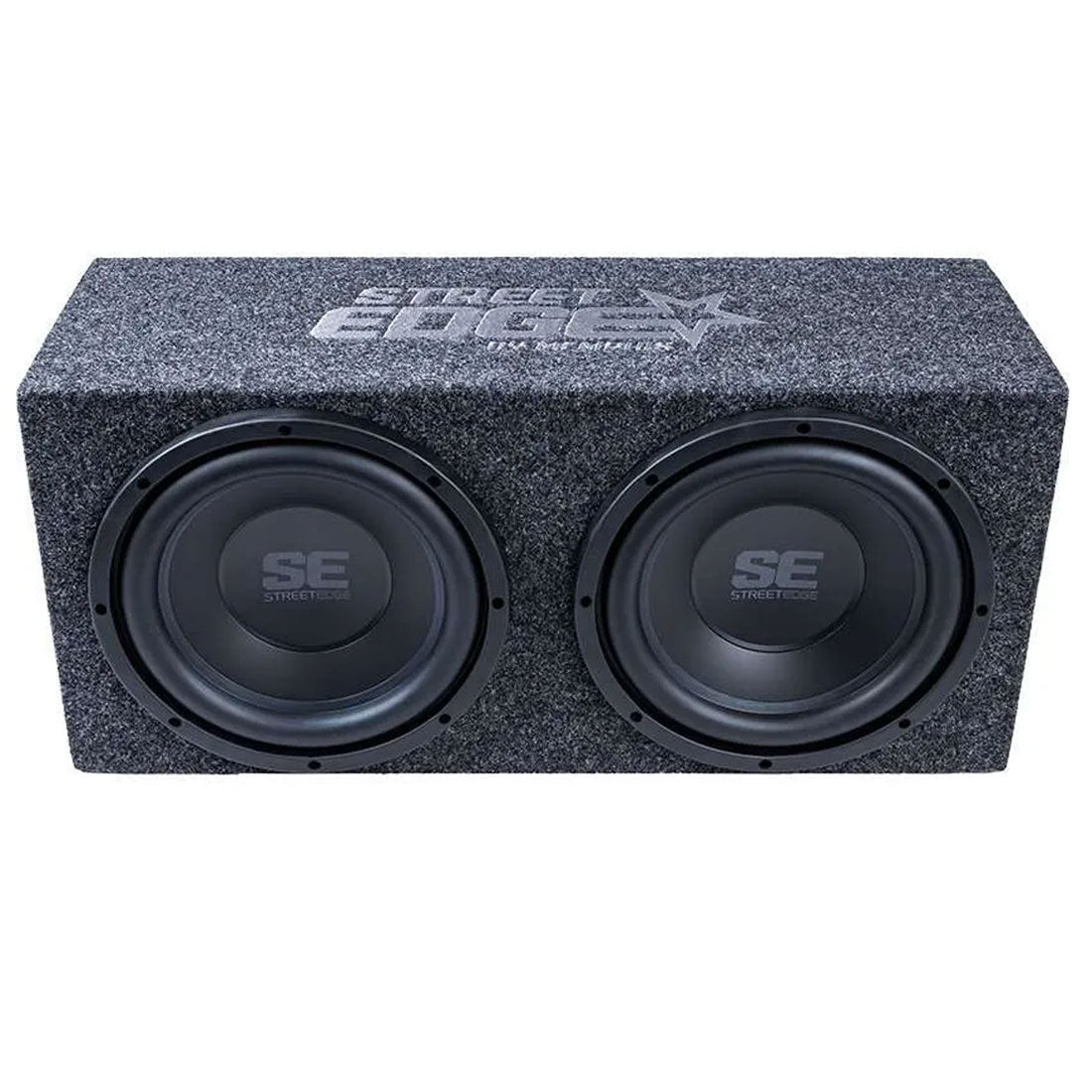 Memphis Audio SE210 Street Edge Bass Package - Dual 10" Loaded Enclosure with 500W SE2000.1DF Amplifier (SE210)