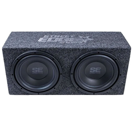 Memphis Audio SE210 Street Edge Bass Package - Dual 10" Loaded Enclosure with 500W SE2000.1DF Amplifier (SE210)