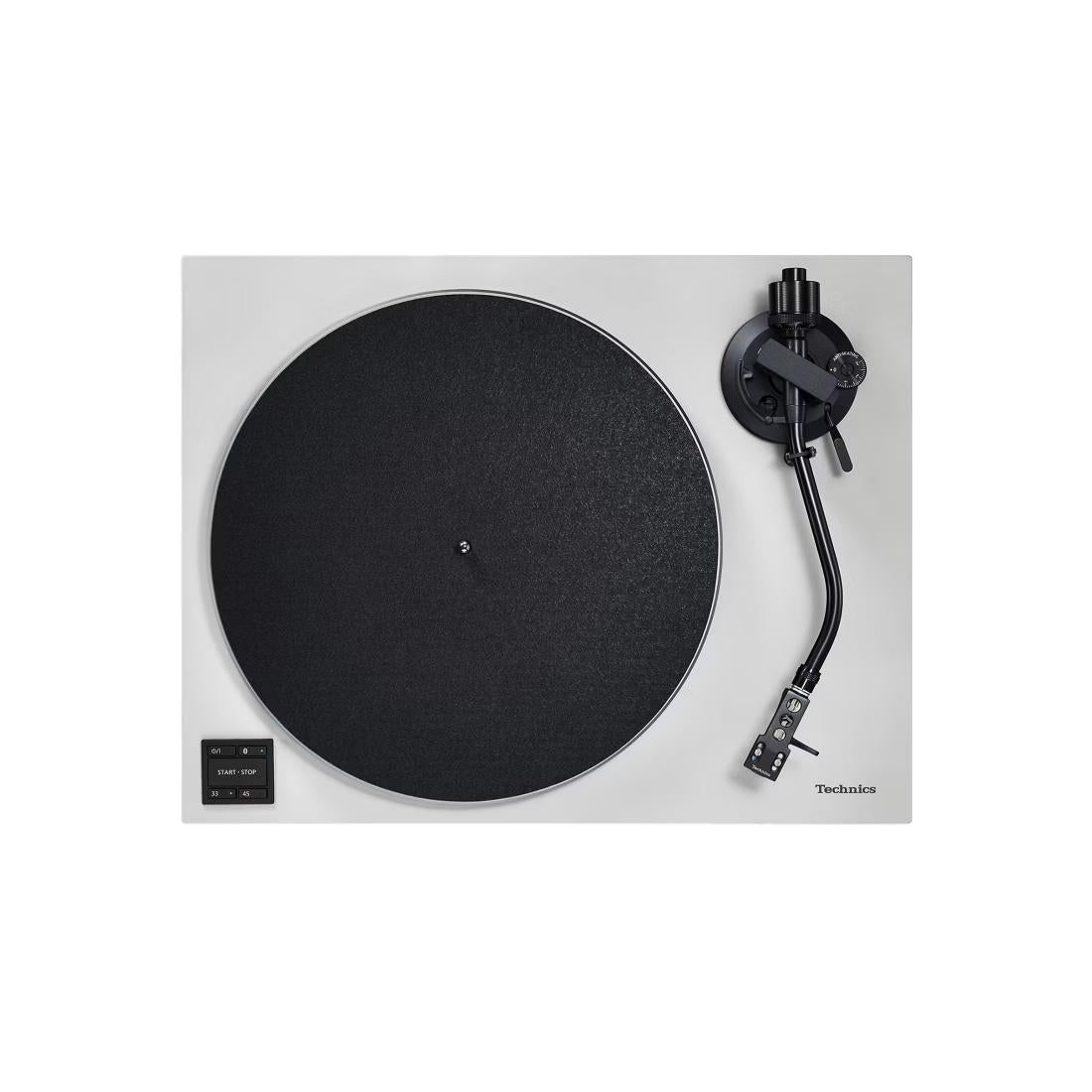 Technics SL-40CBT turntable from above in gray