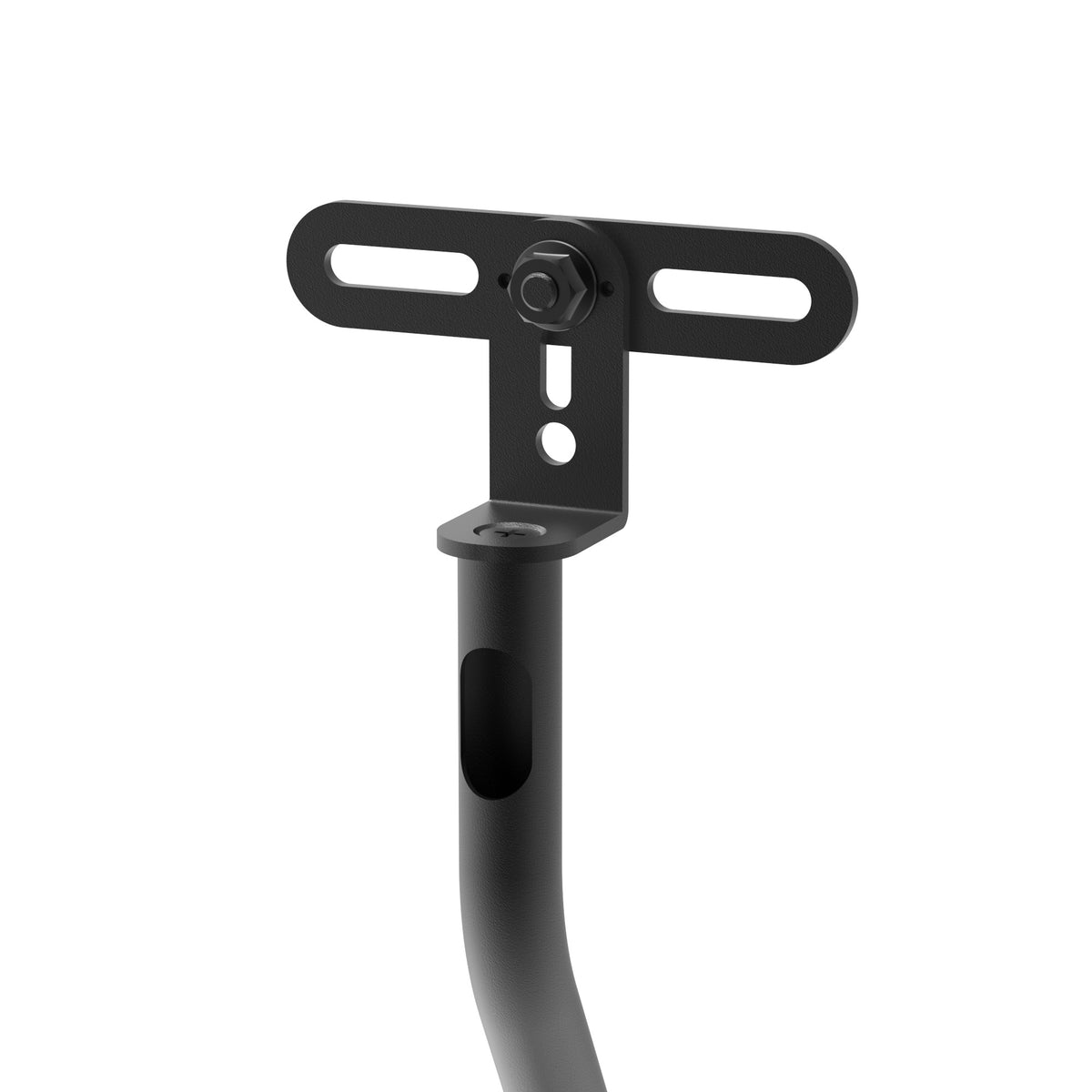 Kanto SLH Universal Height-Adjustable Satellite Speaker Stands with 26"-40" Adjustment - Black - Pair