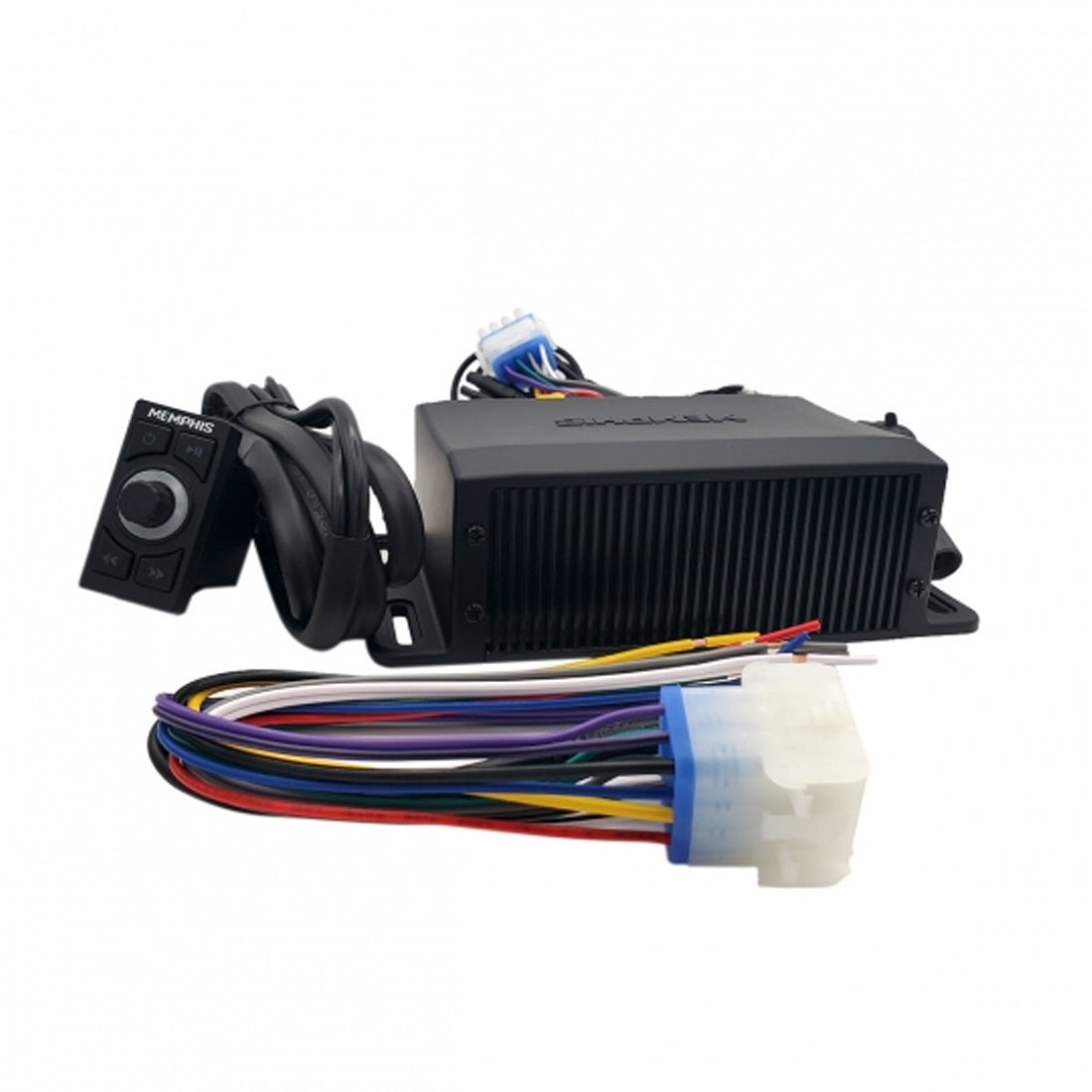 Memphis Audio SMC2A App Based Black Box Media Center with Rotary Knob (SMC2A)