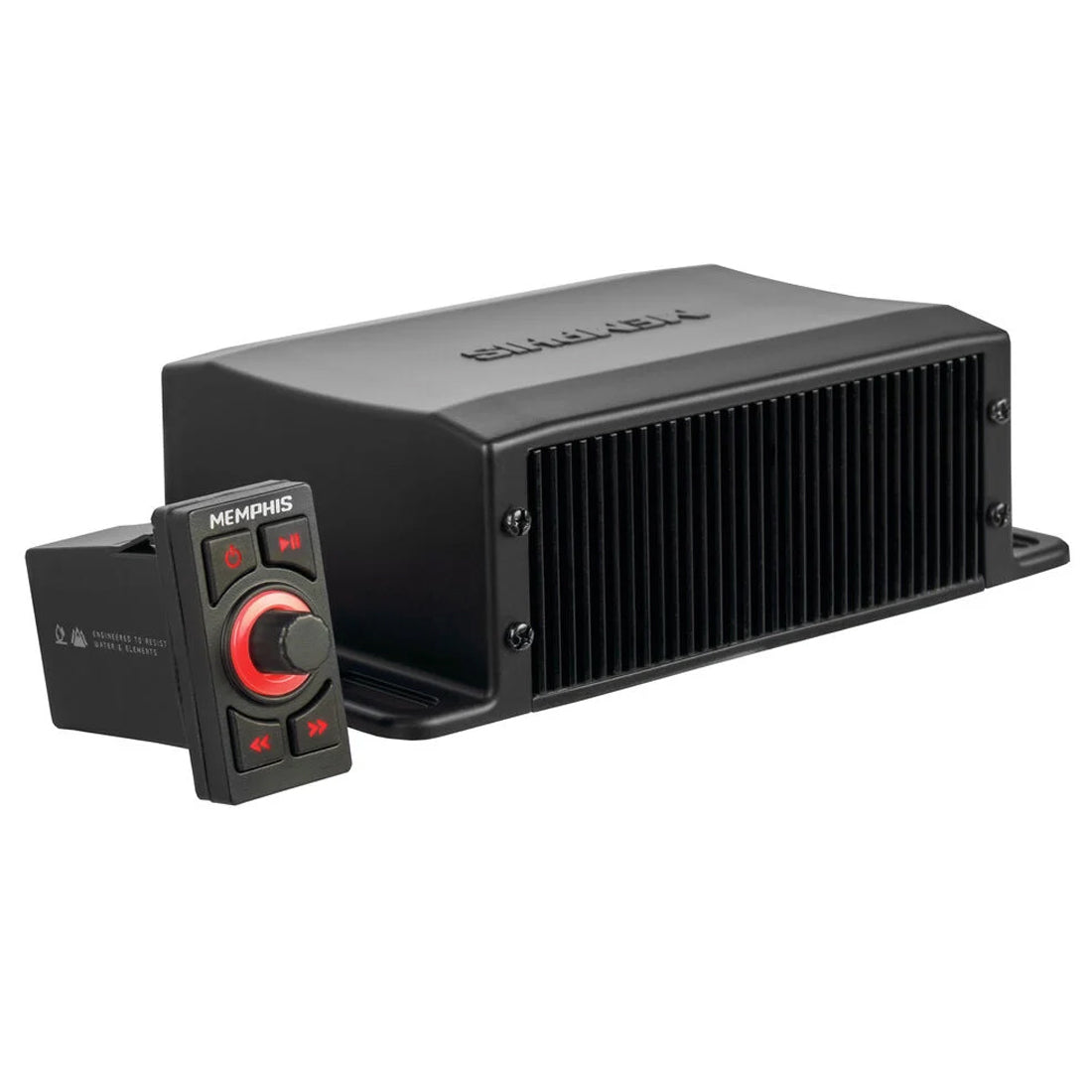 Memphis Audio SMC2A App Based Black Box Media Center with Rotary Knob (SMC2A)