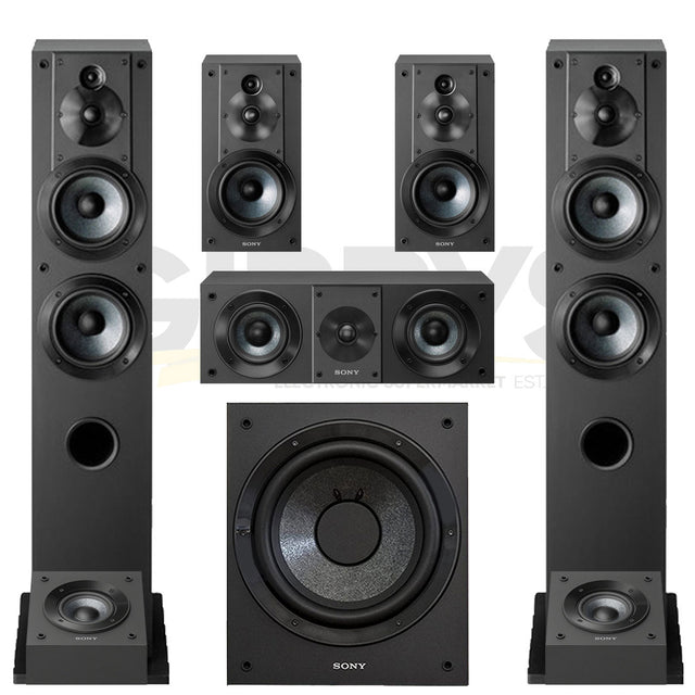 Sony SS-CS3 7.1 Speaker Bundle #2 (SS-CS3 (2) | SA-CS9 | SS-CS5 | SS-CS8 | SS-CSE)