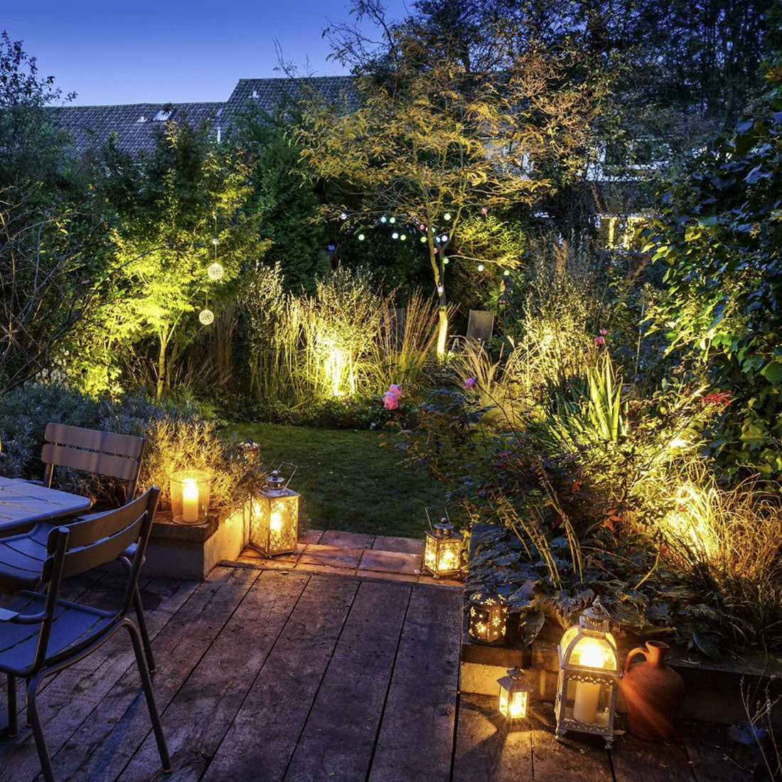 Silhouette Lights SP501BRS LED Adjustable Spot Light - Brass