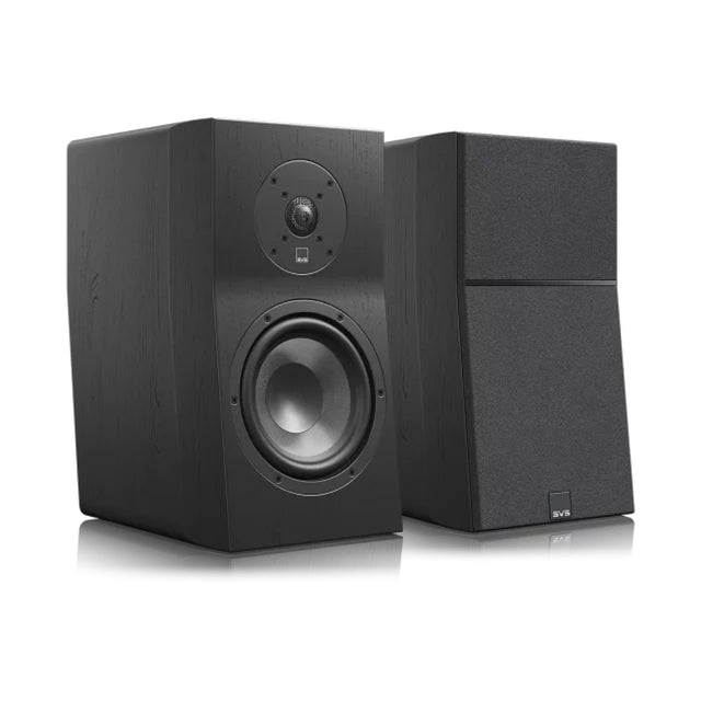 SVS Ultra Evolution Bookshelf Speakers - Pair - Black Oak VeneerSVS Ultra Evolution Bookshelf Speakers - Pair - Black Oak Veneer