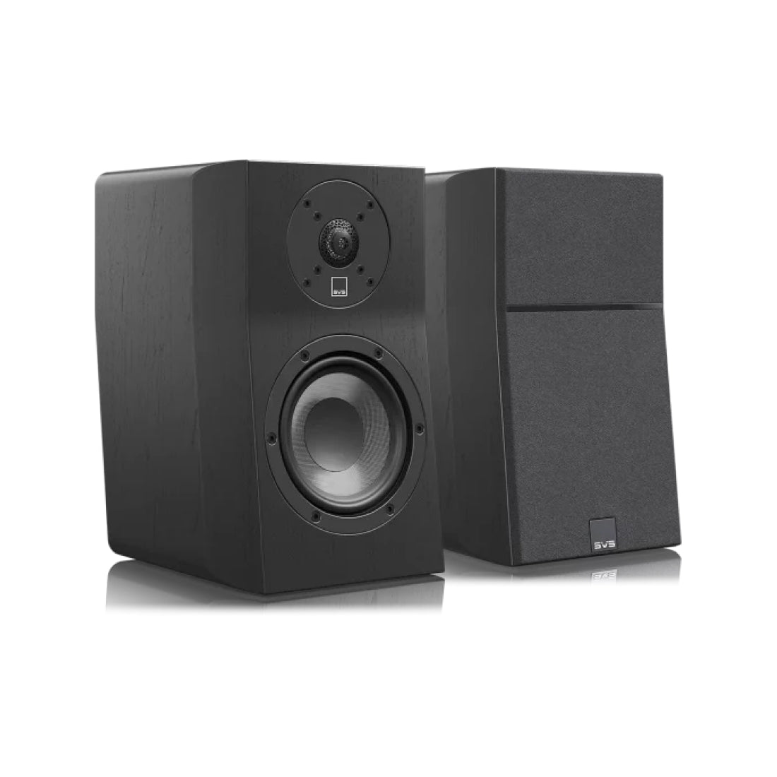 SVS Ultra Evolution Nano Bookshelf Speakers - Pair - Black Oak Veneer