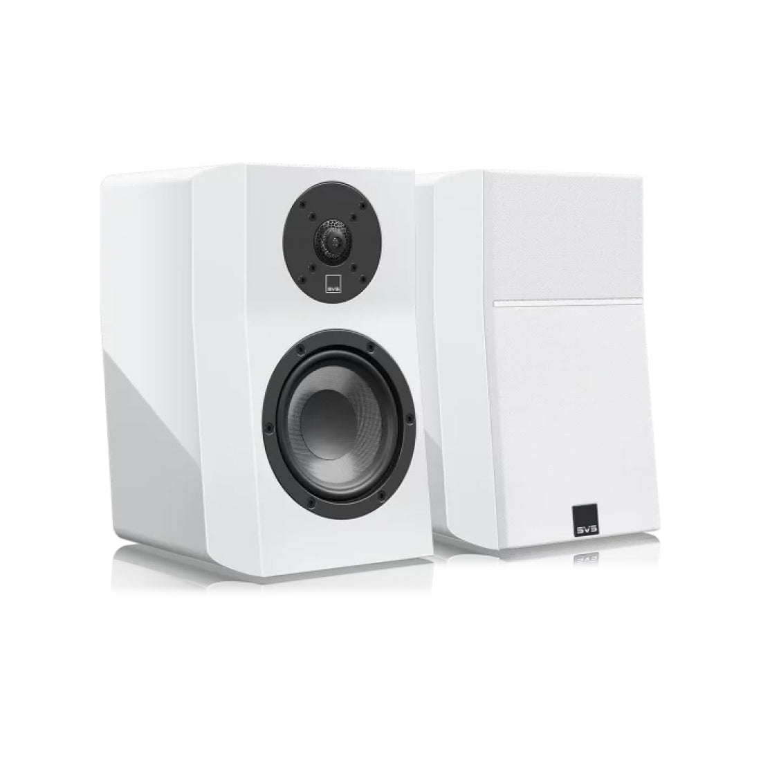 SVS Ultra Evolution Nano Bookshelf Speakers - Pair - Piano Gloss White