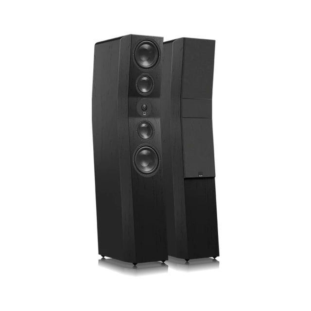 SVS Ultra Evolution Tower Floor Standing Speakers - Pair - Black Oak Veneer