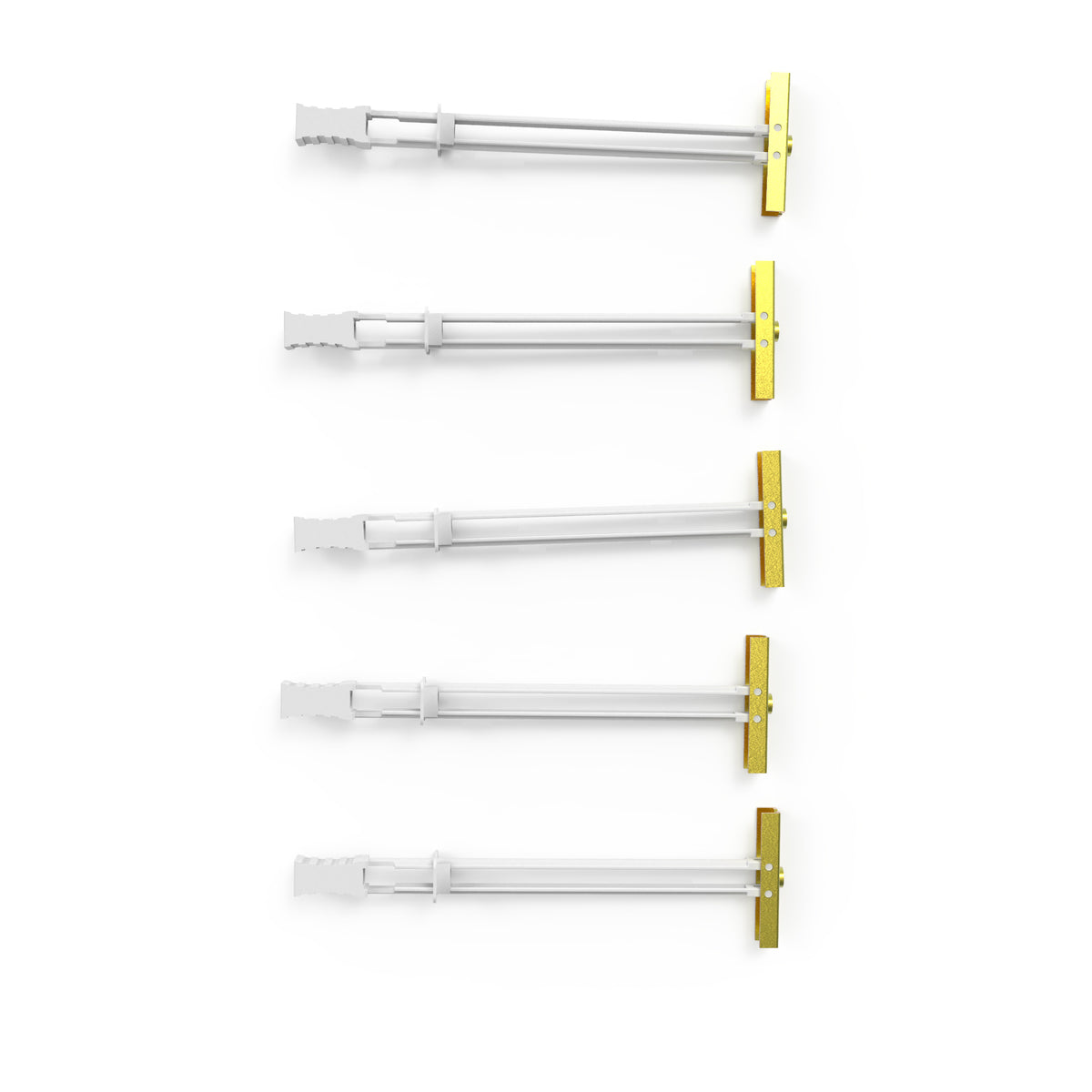 Kanto SW-KIT Metal Stud TV Wall Mounting Kit with 100 lb Capacity - White