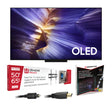 Samsung QN48S90FAEXZC 48" OLED 4K Vision AI Smart TV | Ultralink KIT3LED Home Entertainment Starter Kit Bundle