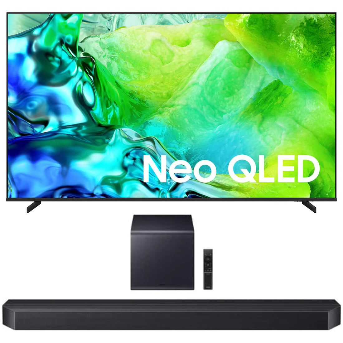 Samsung QN82H Neo QLED 4K Vision AI Smart TV | HW-Q900H/ZC 7.1.2 Channel Soundbar - 2026 Bundle