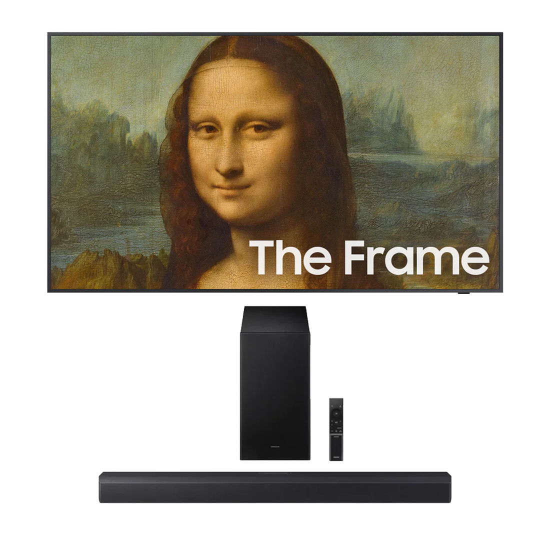 Samsung QN32LS03CBFXZC 32" The Frame QLED Smart TV | Samsung HW-B550F/ZC 2.1 Channel Soundbar - 2025 - Bundle