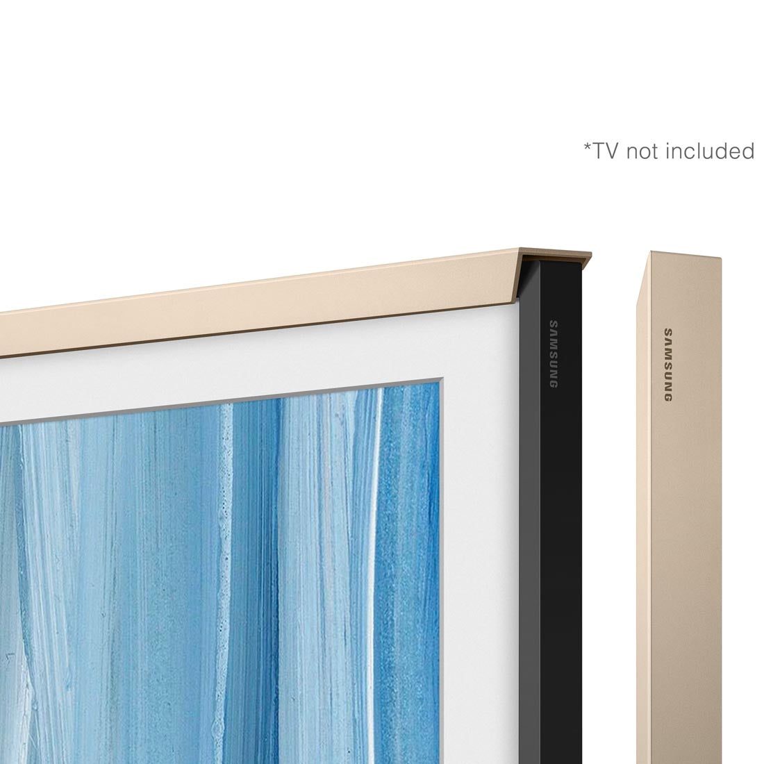 Samsung VG-SCFH32SGMZA VG-SCFH43SGMZA VG-SCFH50SGMZA The Frame Customizable Bezel - Sand Gold Metal - Each - 2026