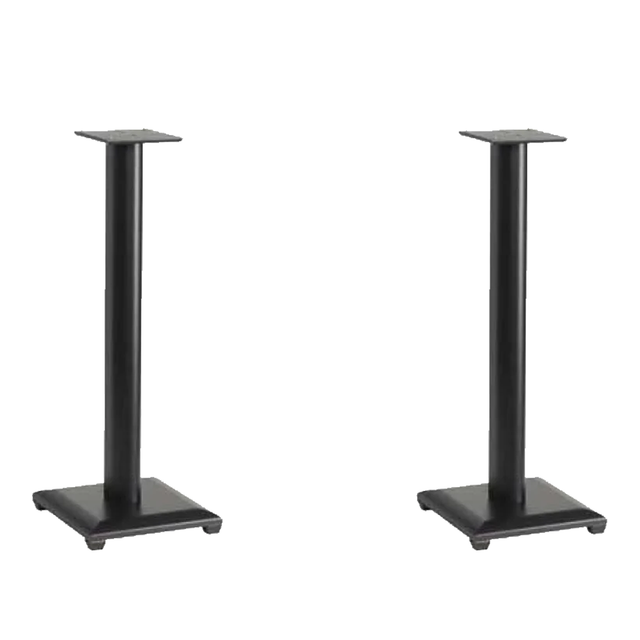 Sanus NF30B Tall Speaker Stands with 6x6 Top Plate - Pair