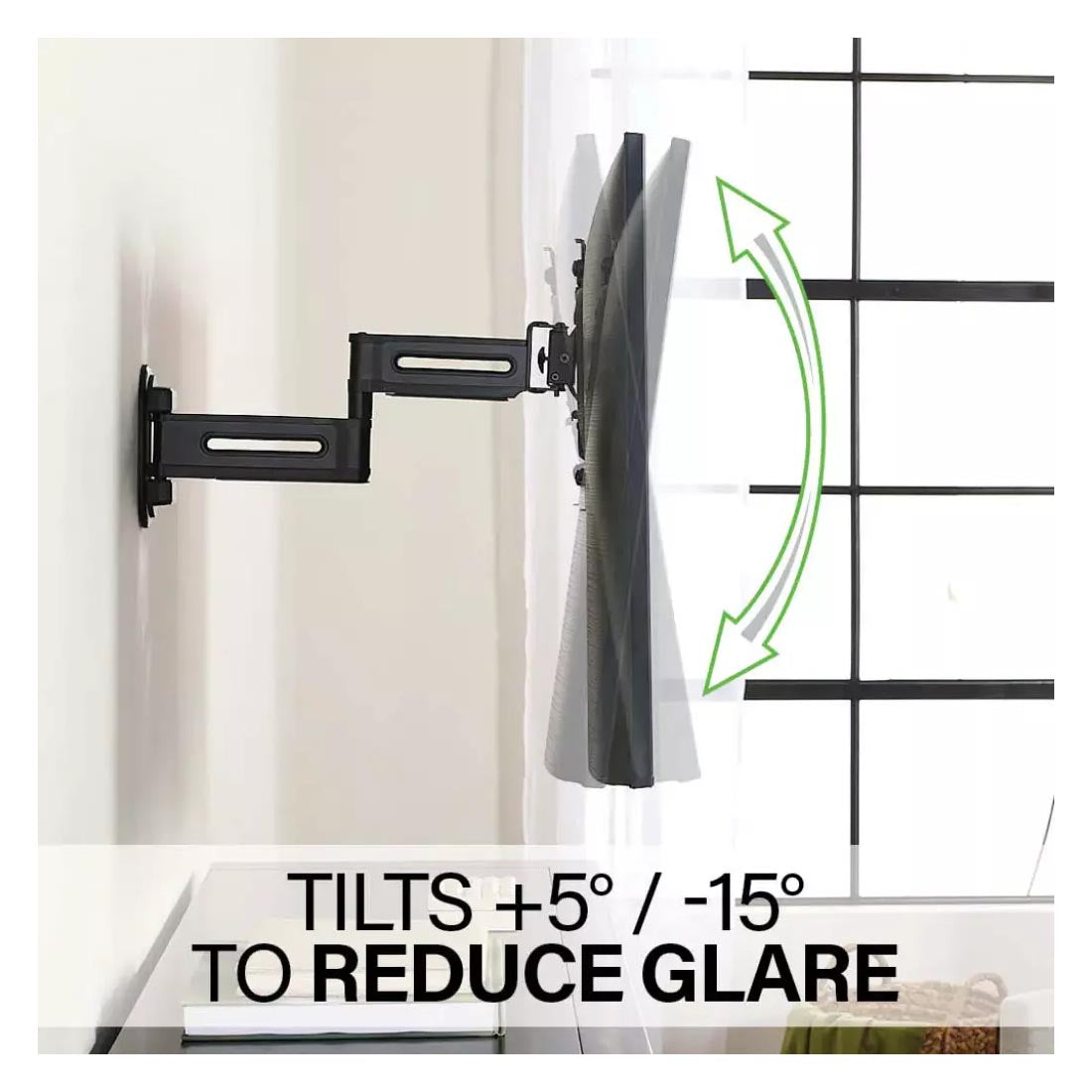 Sanus VSF817 Advanced Full-Motion TV Wall Mount 19"-43" - Black