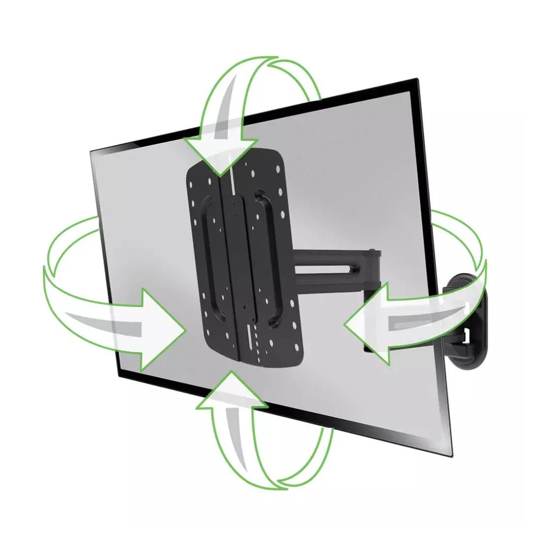 Sanus VSF817 Advanced Full-Motion TV Wall Mount 19"-43" - Black