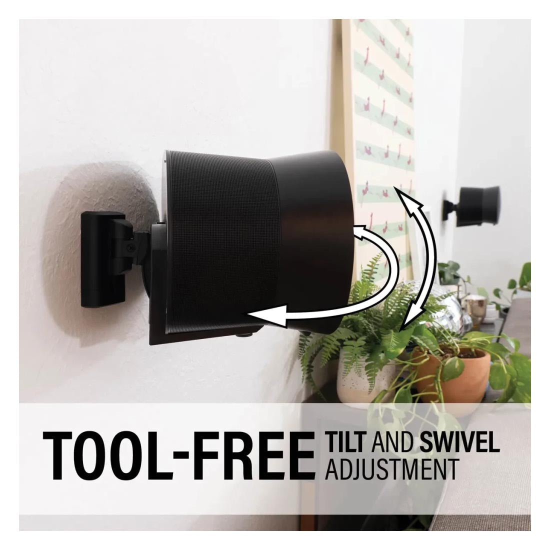 Sanus WSWME31-B2 Adjustable Speaker Wall Mount For Sonos Era 300 - Single