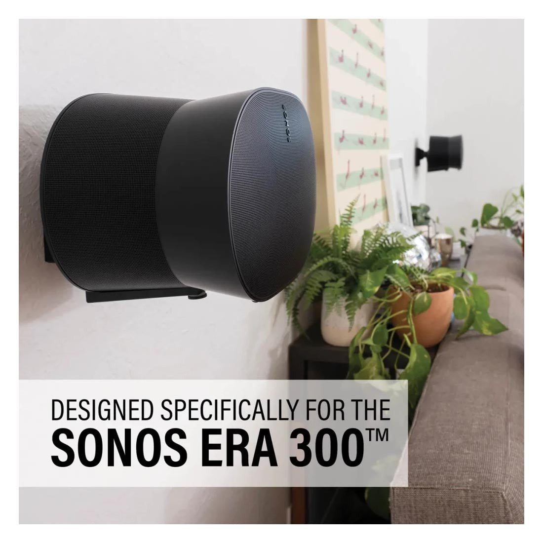 Sanus WSWME31-B2 Adjustable Speaker Wall Mount For Sonos Era 300 - Single