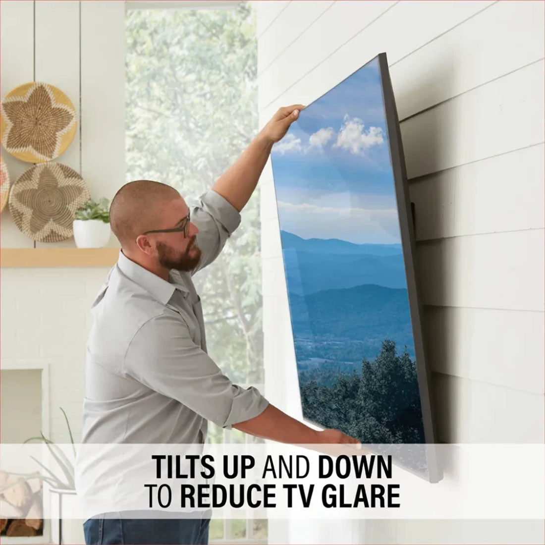 Sanus VODLT1-B3 Premium Large Outdoor Tilt Mount for TVs 37"-95"