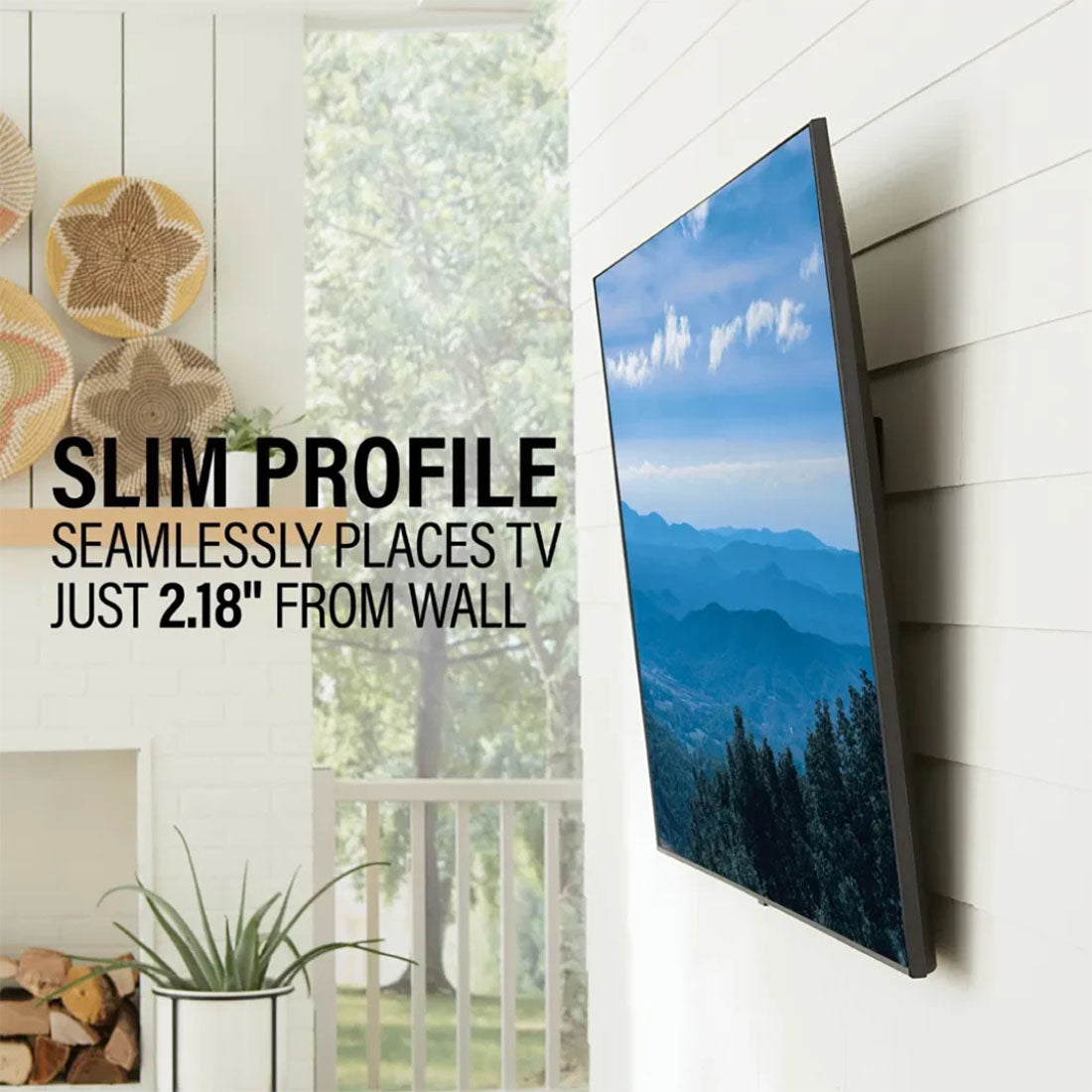 Sanus VODLT1-B3 Premium Large Outdoor Tilt Mount for TVs 37"-95"