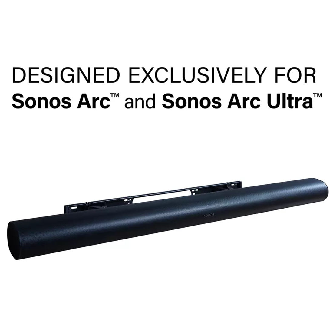 Sanus WSSAWM1 Extendable Soundbar Wall Mount Designed For Sonos Arc and Arc Ultra Soundbar